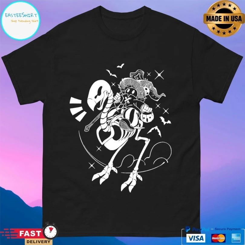 Bird Bones Pop Culture Wizard T-shirts
