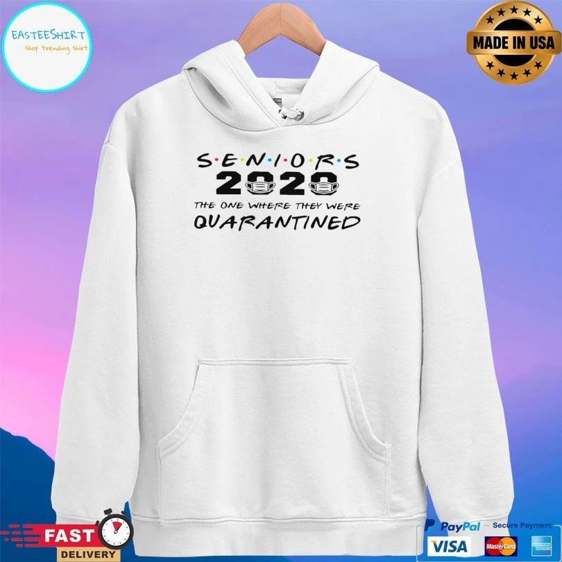 Seniors 2020 The One Where They Were Quarantined T-shirt