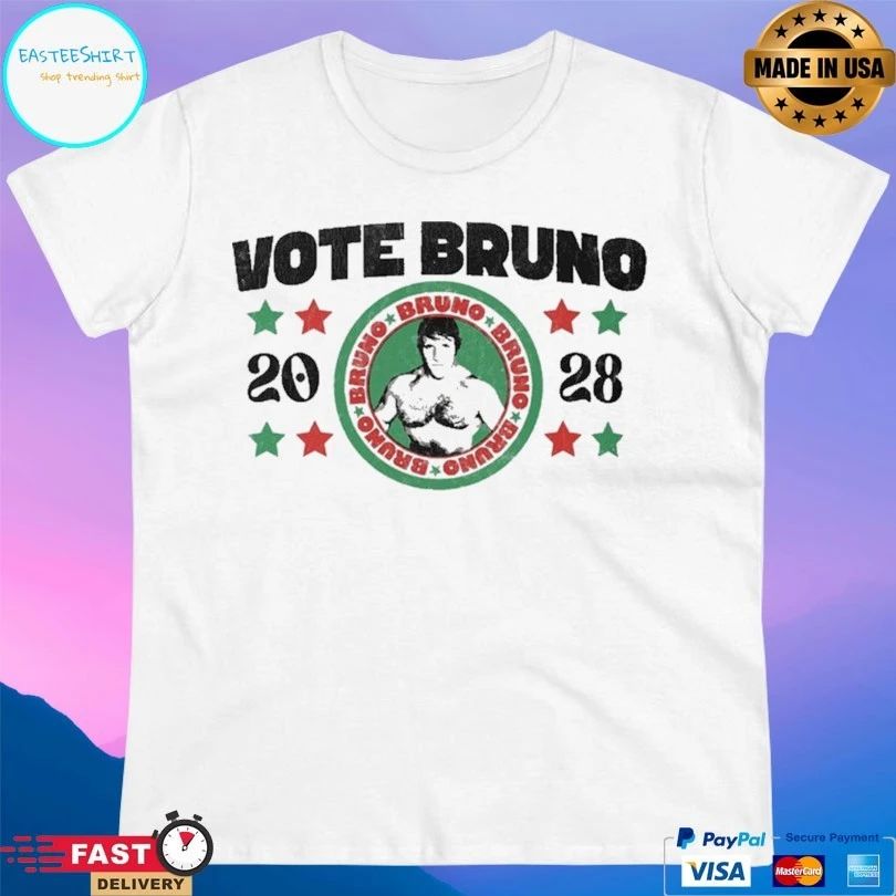Vote Bruno 2028 Logo Bruno T-shirts