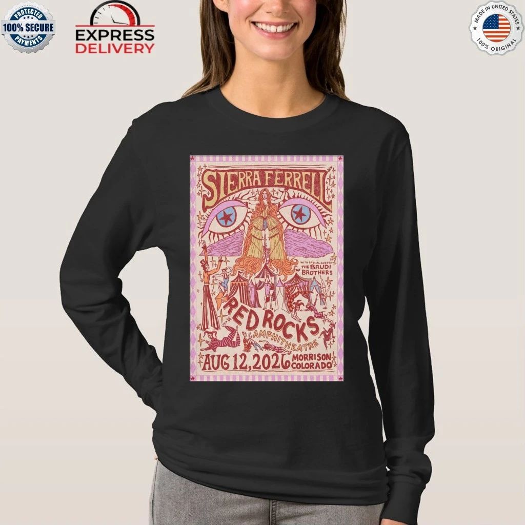 Sierra Ferrell Morrison Red Rocks Amphitheatre 8 12 2026 Shirt