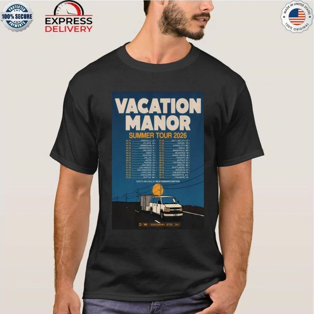 Vacation Manor Summer 2026 Shows Shirt