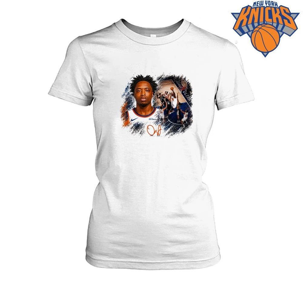 OG Anunoby New York Knicks Signature Graphic NBA Finals 2026 Shirt