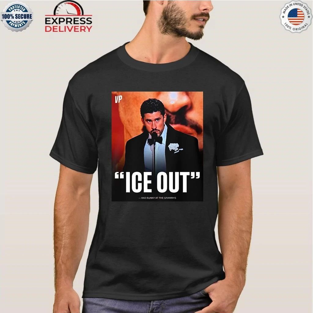 Bad Bunny At Grammy 2026 Ice Out Shirt