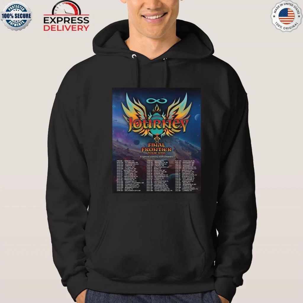 Journey Final Frontier Tour 2026 Shirt