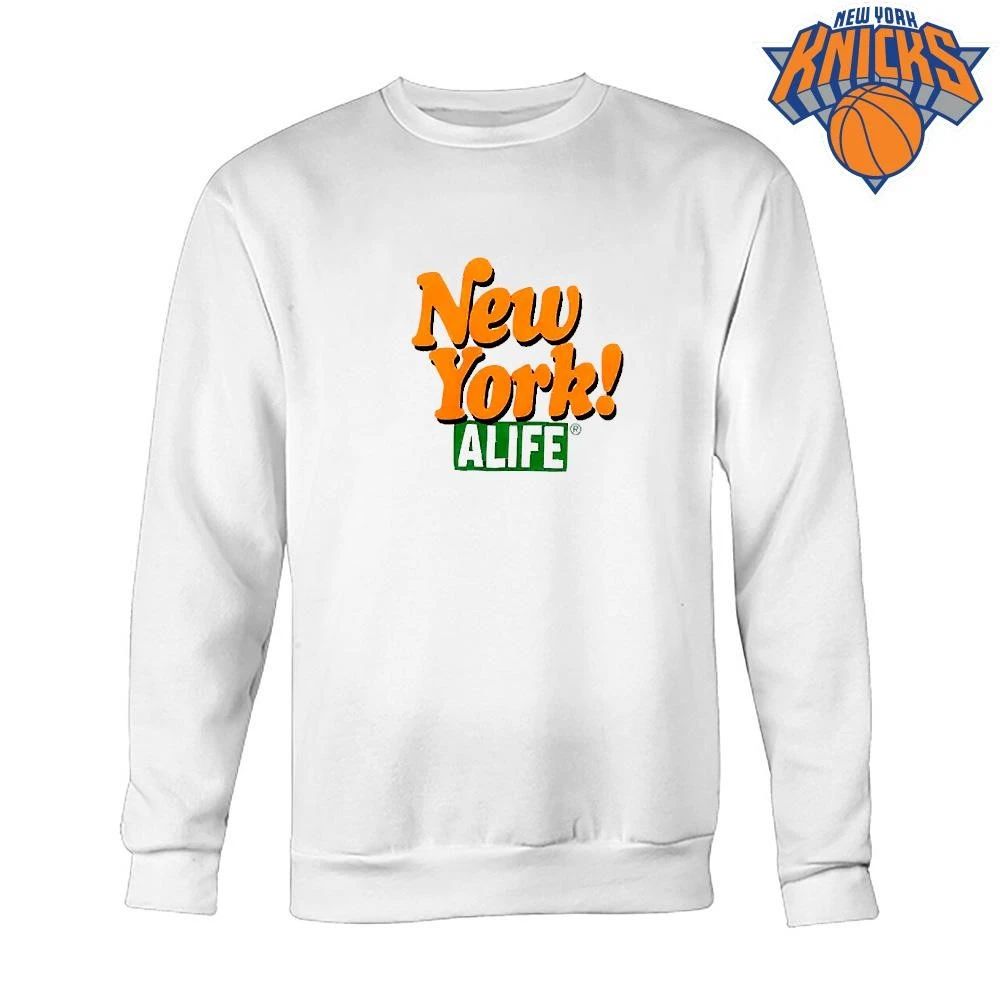 New York Knicks Champions NBA 2026 Alife Streetwear Graphic Logo Shirt