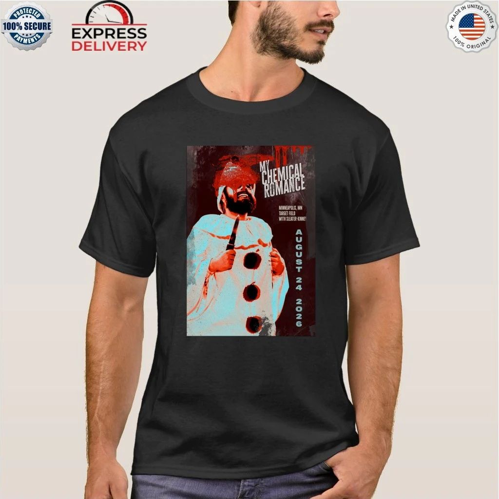 My Chemical Romance Black Parade Tour In Minneapolis MN On Aug 24 2026 Shirt