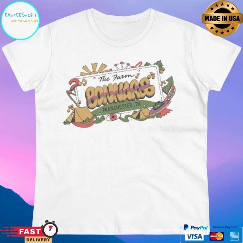 The Farm Bonnaroo Manchester TN 2026 T-shirts