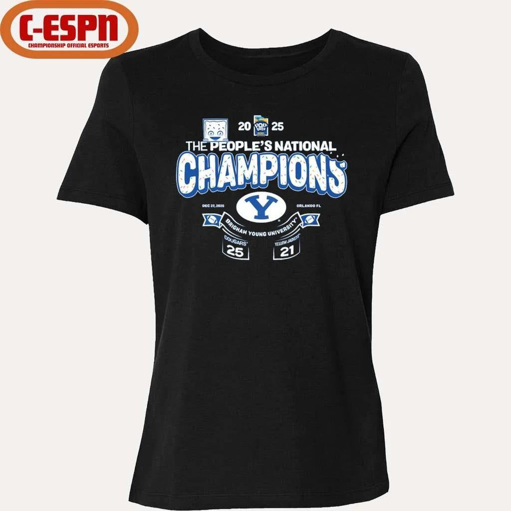 BYU 2025 Pop-tarts Bowl The People’s National Champions Shirt