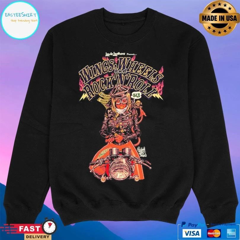 Wings Wheels And Rock’n’roll Special Show T-shirts