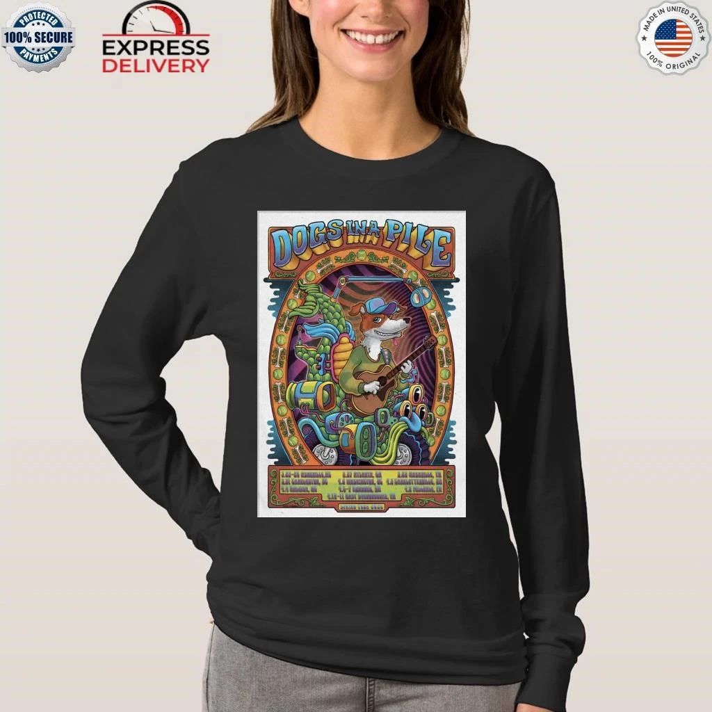 Dogs In A Pile 2026 Spring Tour Shirt
