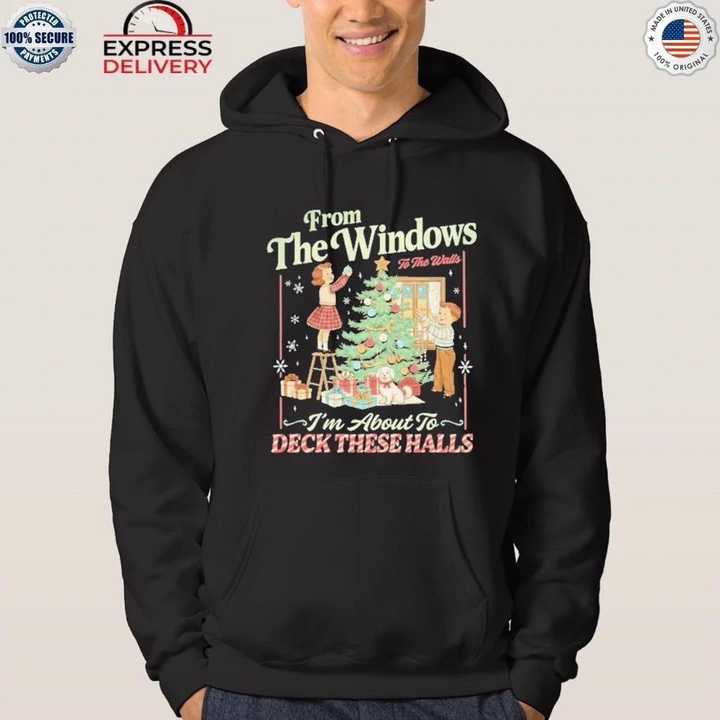 Christmas From The Windows To The Walls 2025 Shirt