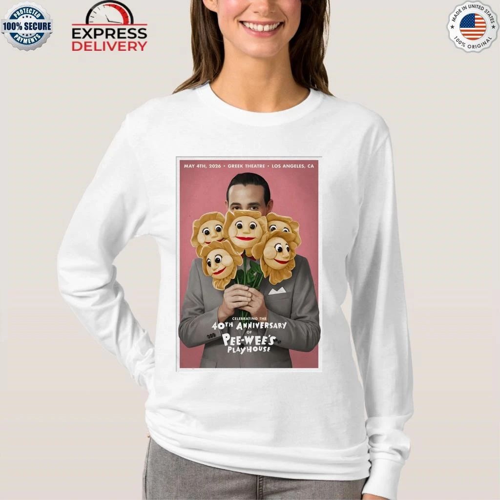Pee-wee Herman Los Angeles CA May 4 2026 Shirt