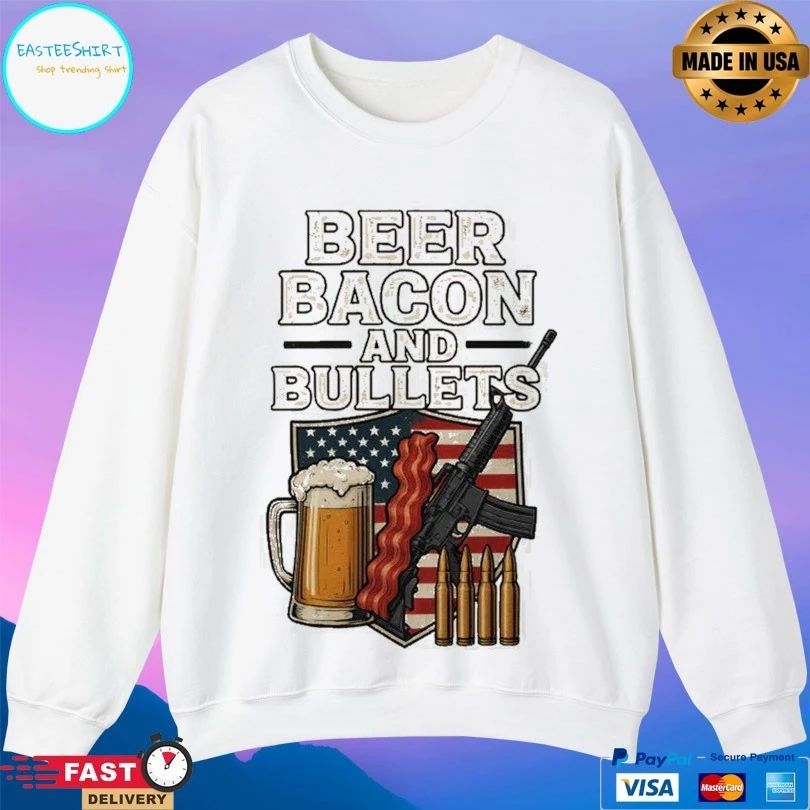 Beer Bacon And Bullets Classic T-shirt