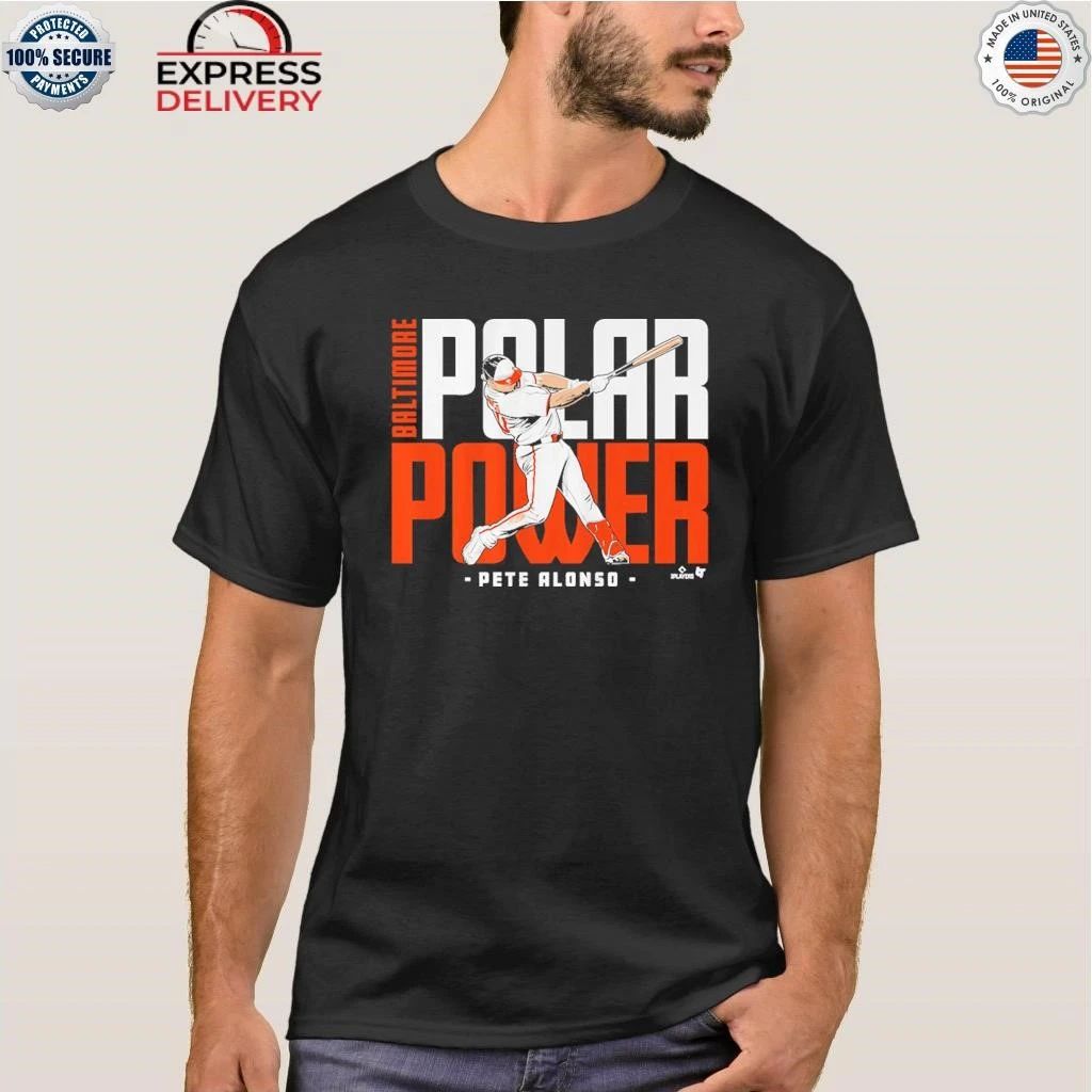 Pete Alonso Polar Power Baltimore Shirt