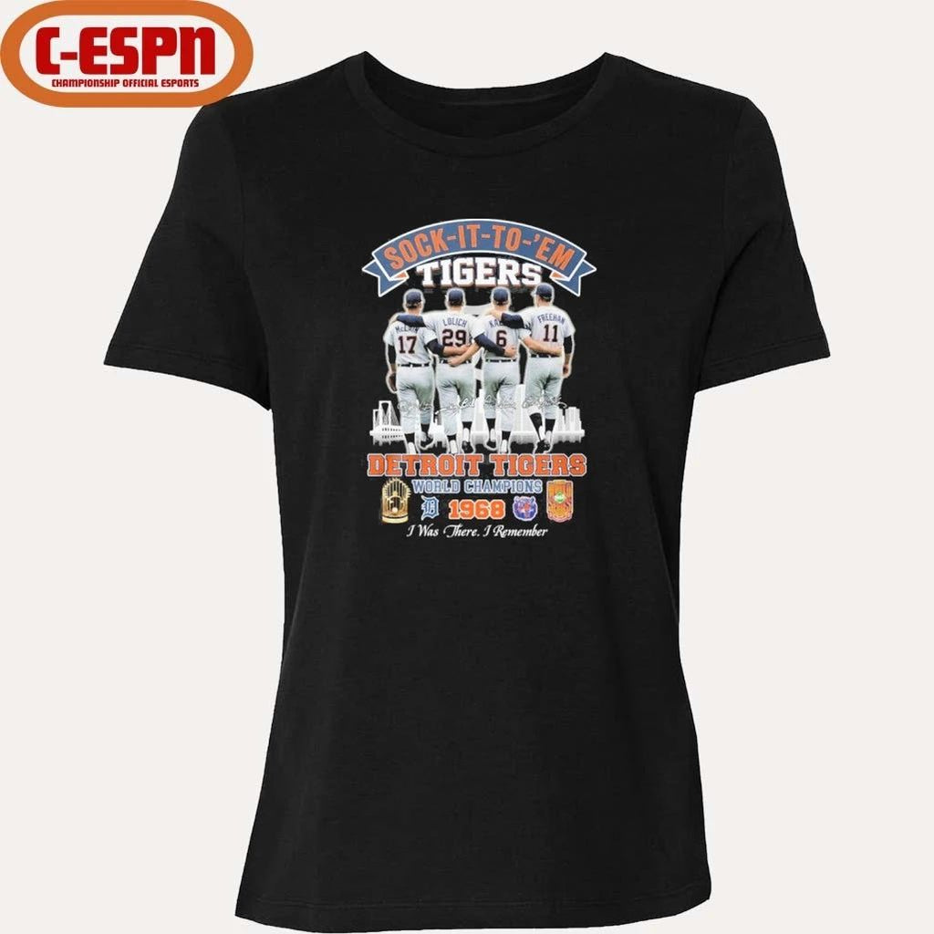 Sock-it-to-’em Detroit Tigers World champions 1968 Shirt