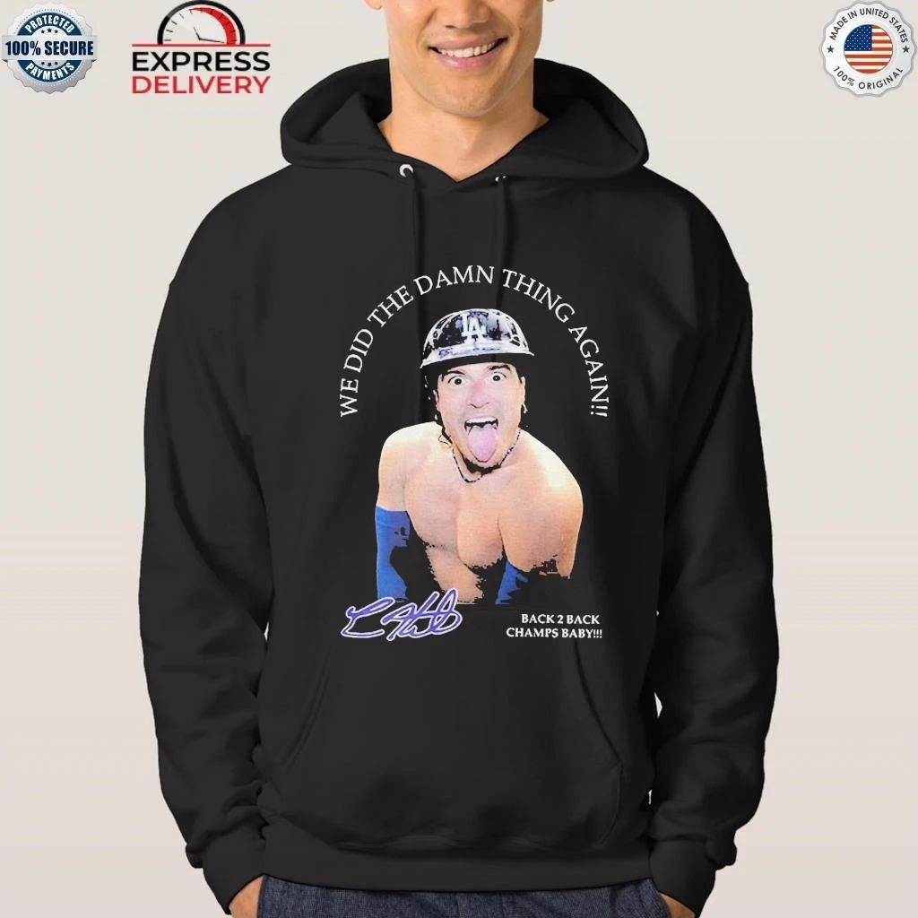 Kike Hernandez We Did The Damn Thing Again Shirt