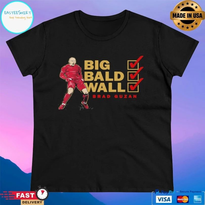 Big Bald Wall Bard Guzan T-shirt