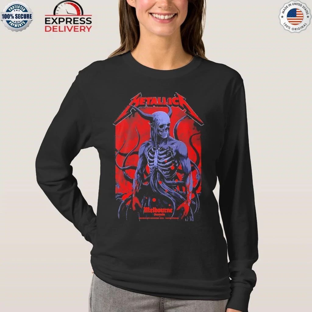 Metallica merch Melbourne Shirt