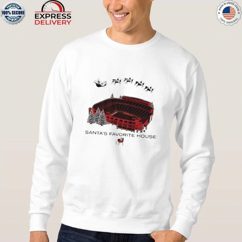 Georgia Football Santa’s Favorite House Shirt