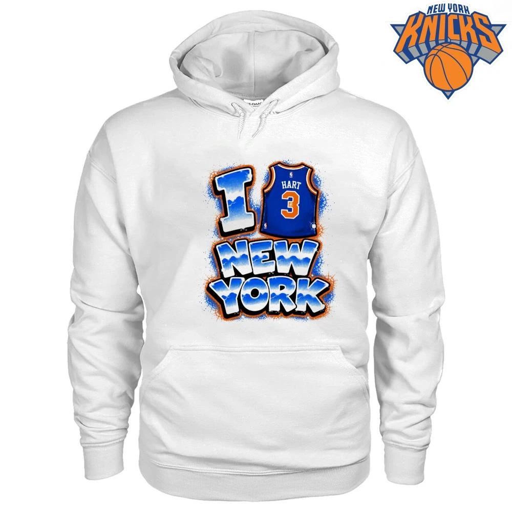 I Heart Josh Hart 3 Jersey New York Knicks Basketball Y2K Airbrush Graphic NBA Finals 2026 Shirt