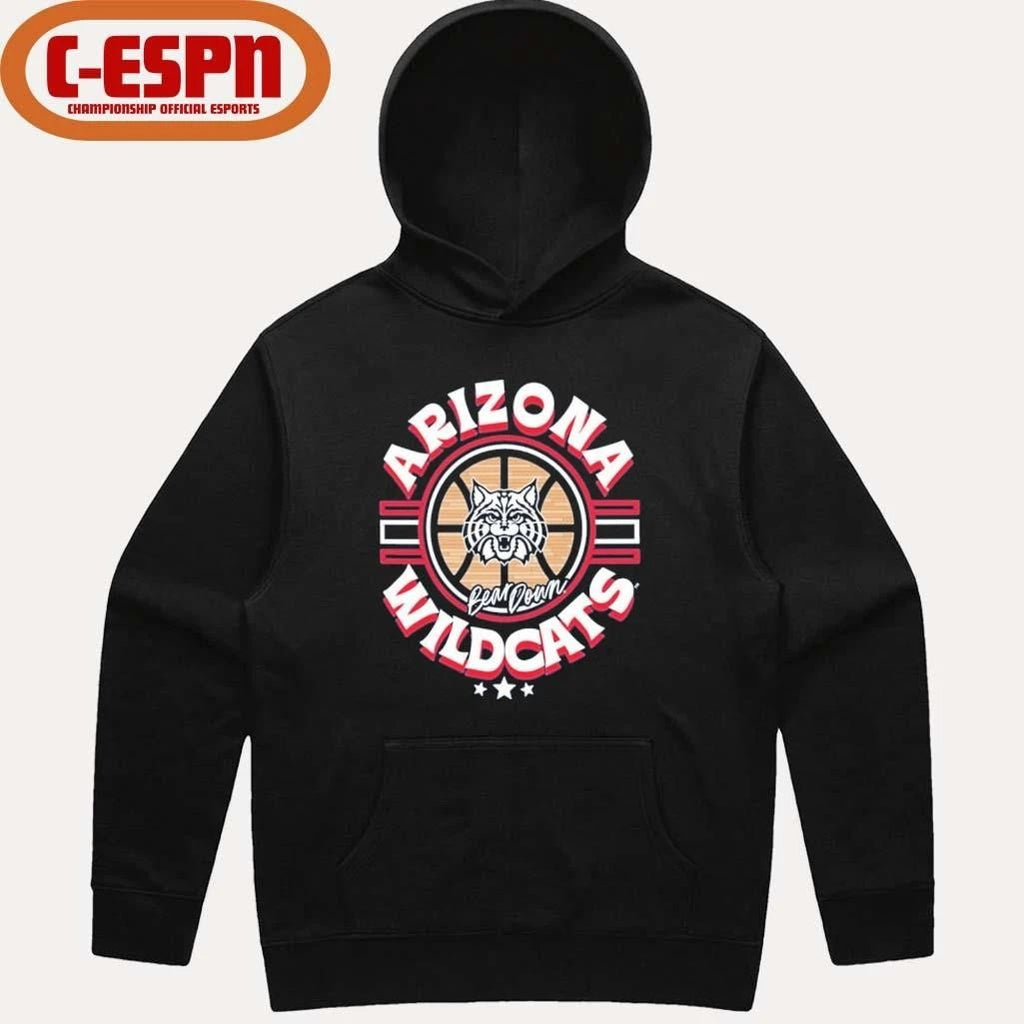 Arizona Wildcats Basketball Court Ball Shirt