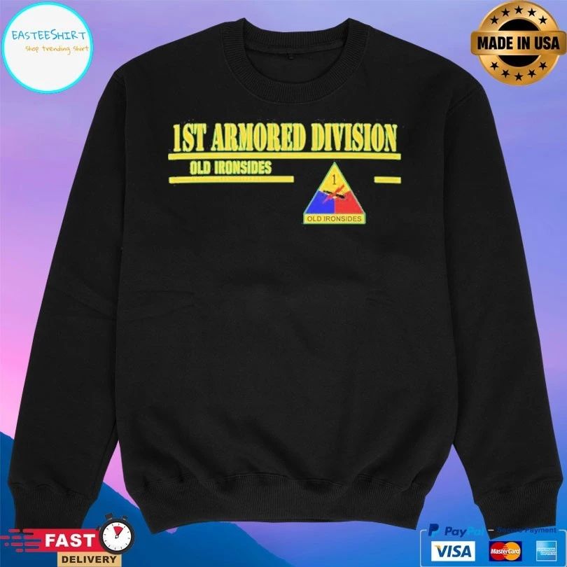 Old Ironsides 1st Armored Division Old Ironsides T-shirt