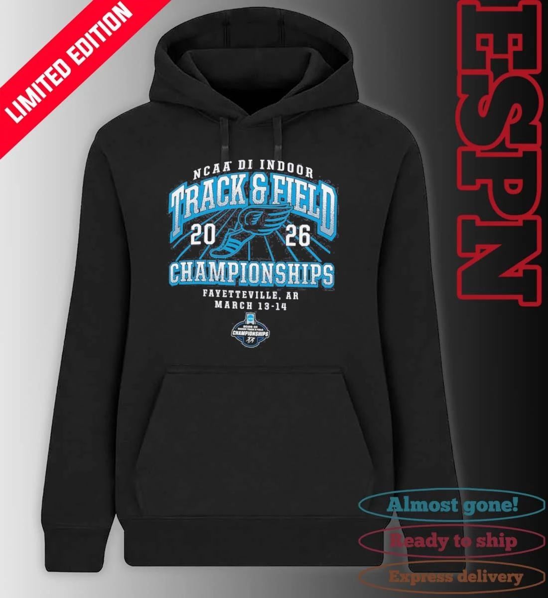2026 NCAA Division I Indoor Track & Field Championship Shirt