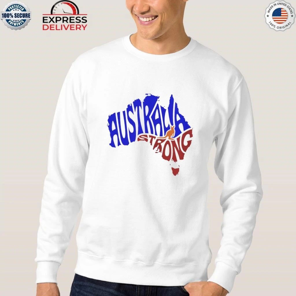 Australia Strong Map Shirt