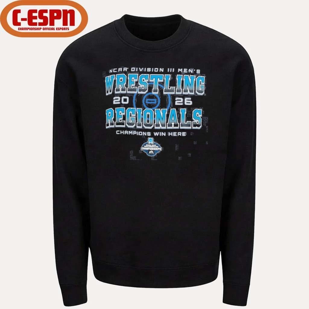 NCAA DIII Men’s Wrestling Regionals 2026 T-Shirt