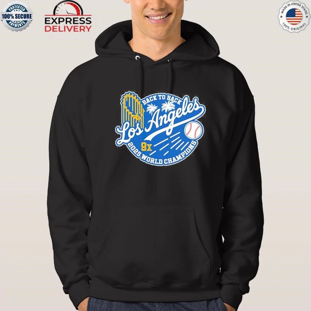 Los Angeles Baseball World Champs Acrostic Shirt