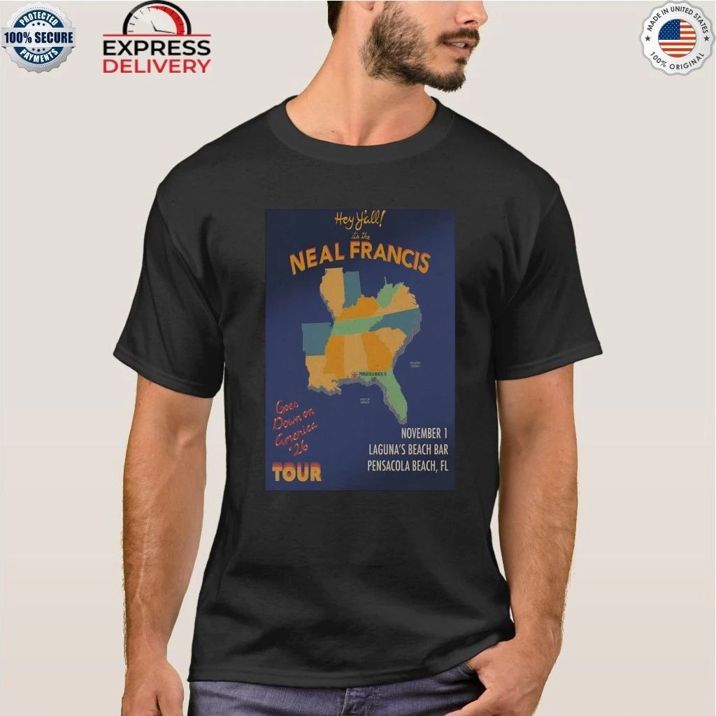 Neal Francis Pensacola Beach FL 11 1 2026 Shirt