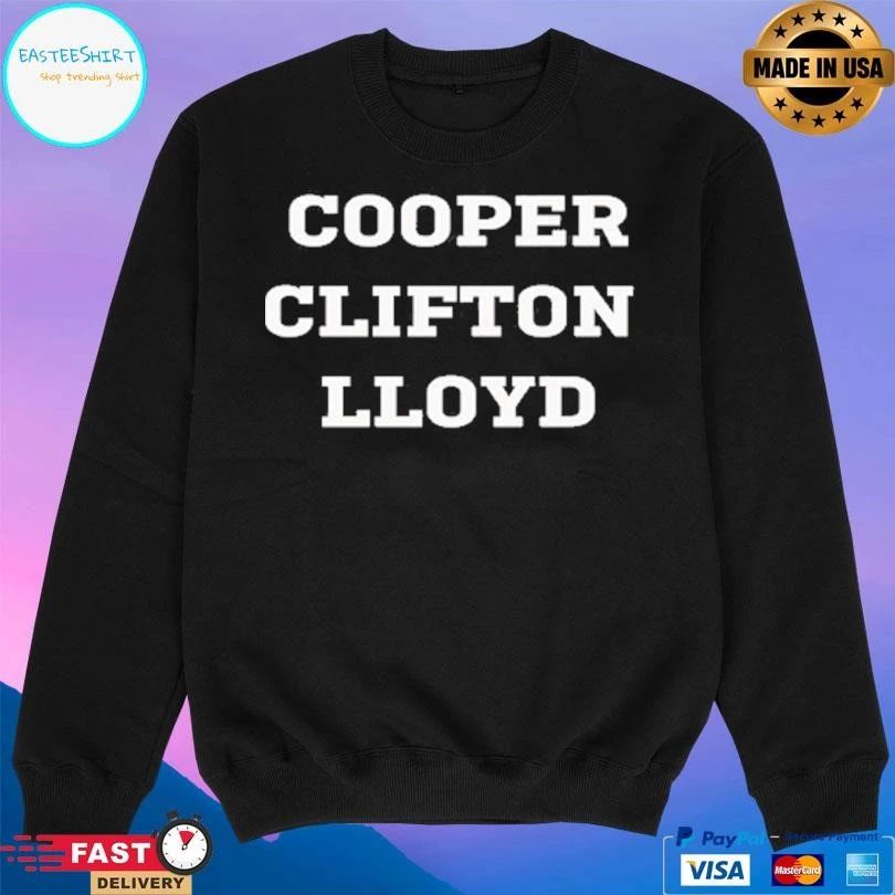 Cooper Clifton Lloyd T-shirts