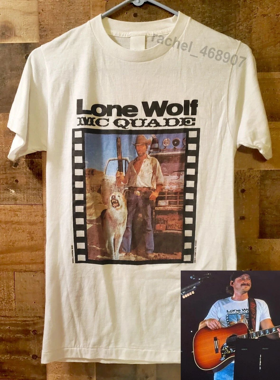 NEW!!! 1983 Lone Wolf Mcquade Movie Promotional reprint T-Shirt