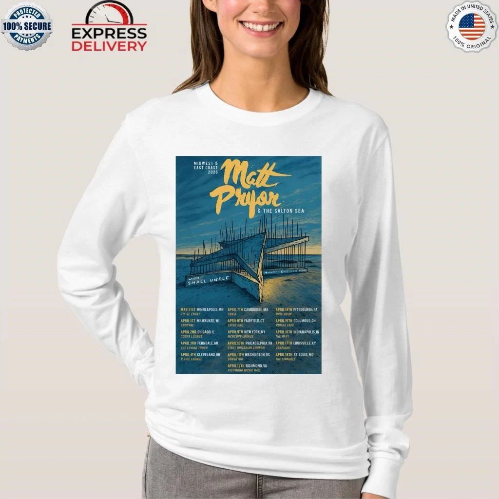 Matt Pryor Midwest And East Coast 2026 Tour Shirt