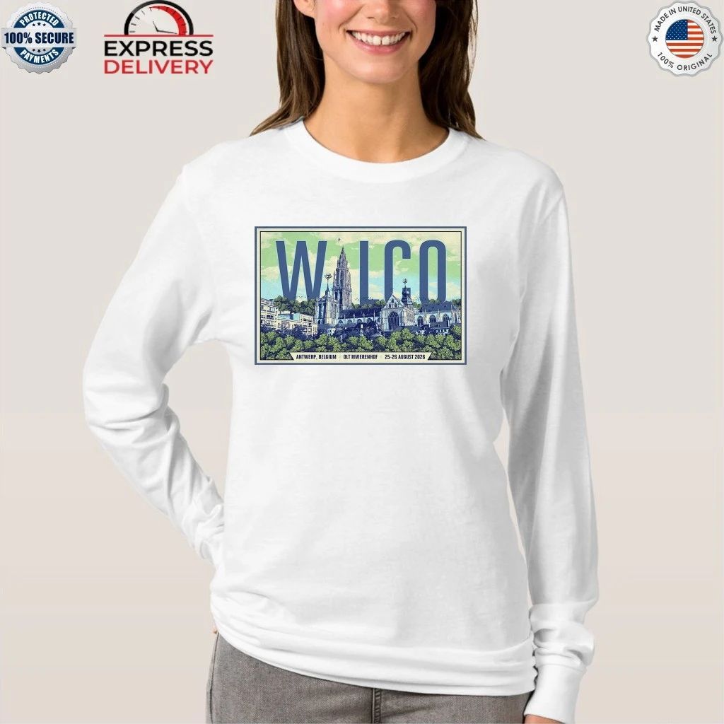 Wilco Antwerp Belgium, August 25-26 2026 Shirt