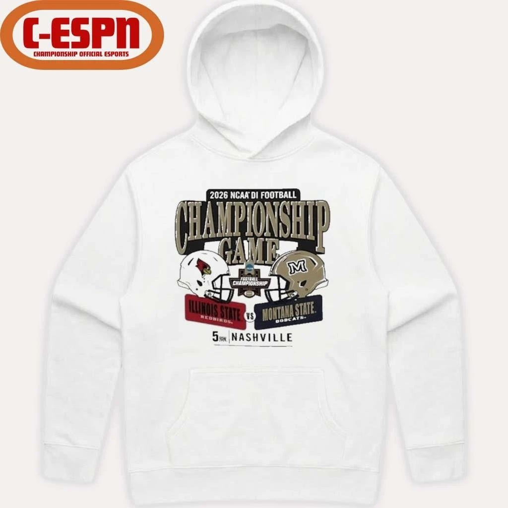 Illinois State vs. Montana State January 5, 2026 NCAA Division I Football Championship Game T-shirt