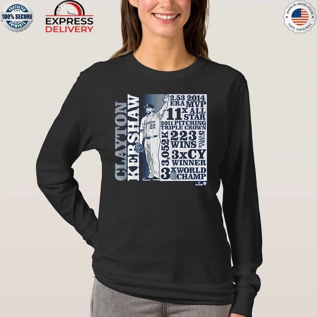 Clayton Kershaw GOAT List Shirt