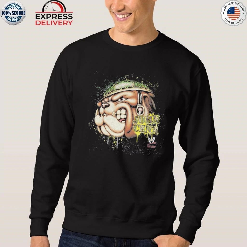 John Cena Snow Wash Bulldog Shirt