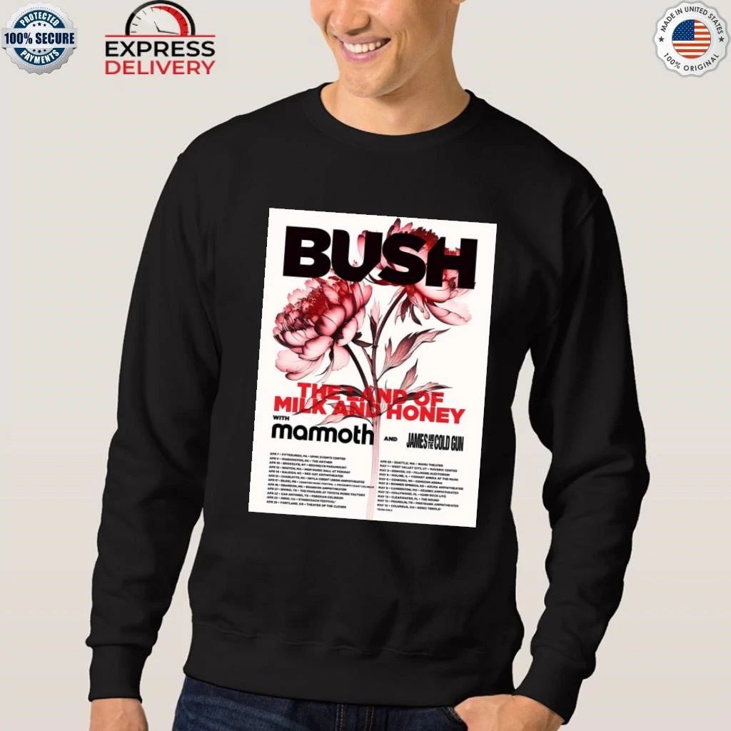 Bush Spring 2026 North America Schedule Dates Shirt
