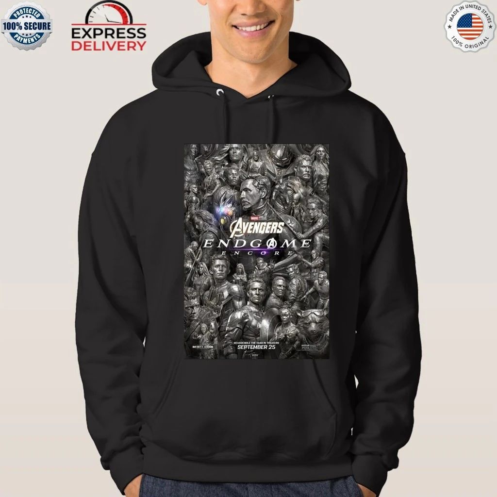 Avenger Endgame Encore 2026 Return In Theater September 25th Shirt