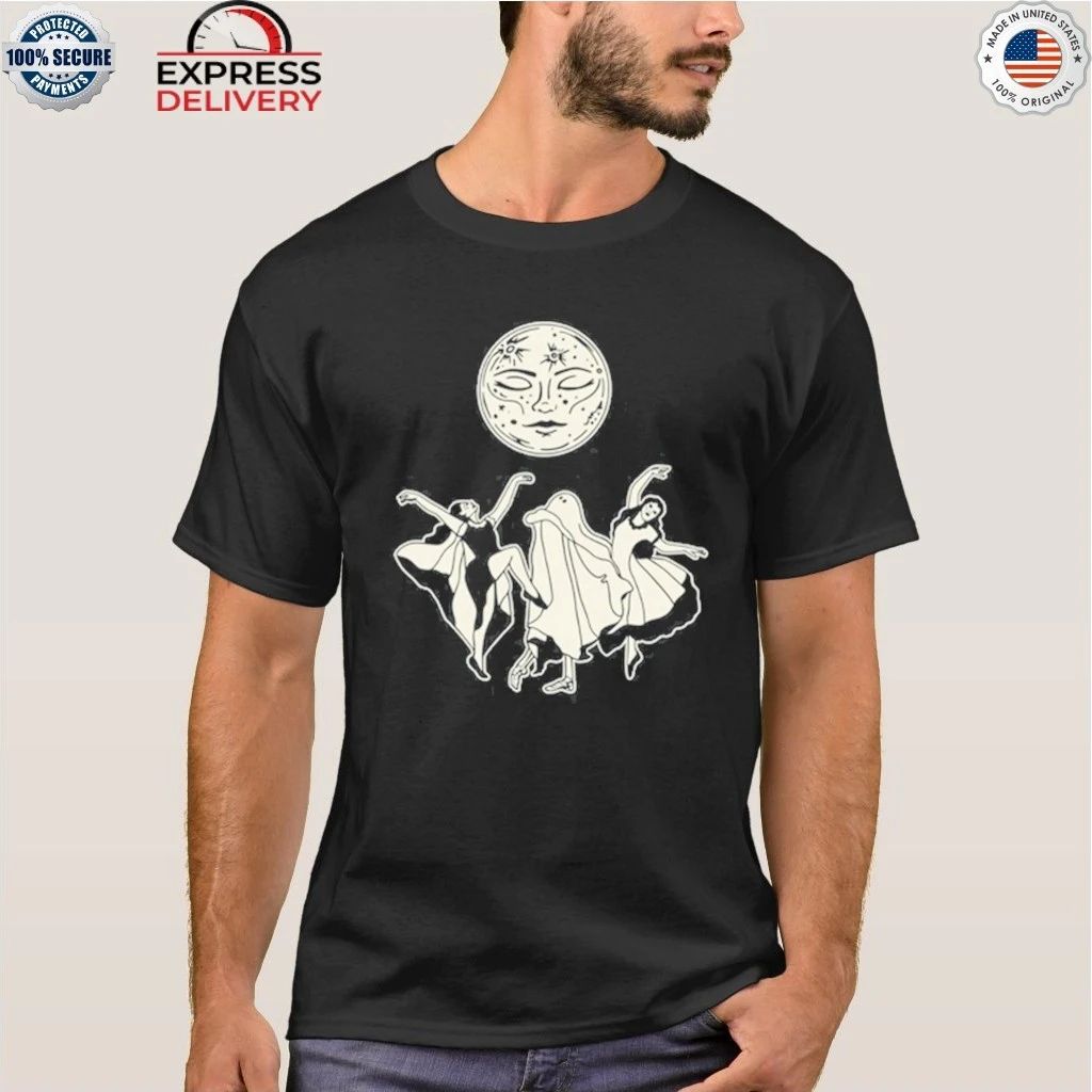 Two Girls One Ghost Dancing Moon Shirt