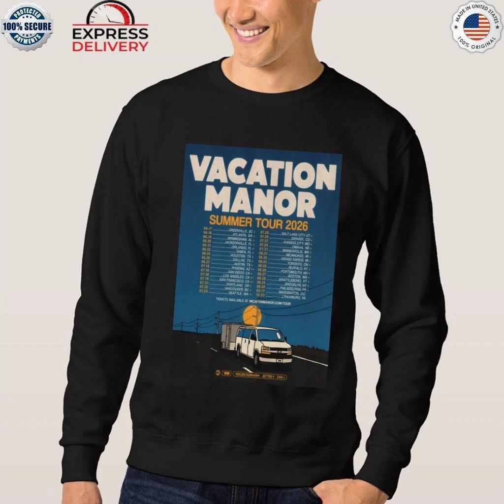 Vacation Manor Summer 2026 Shows Shirt