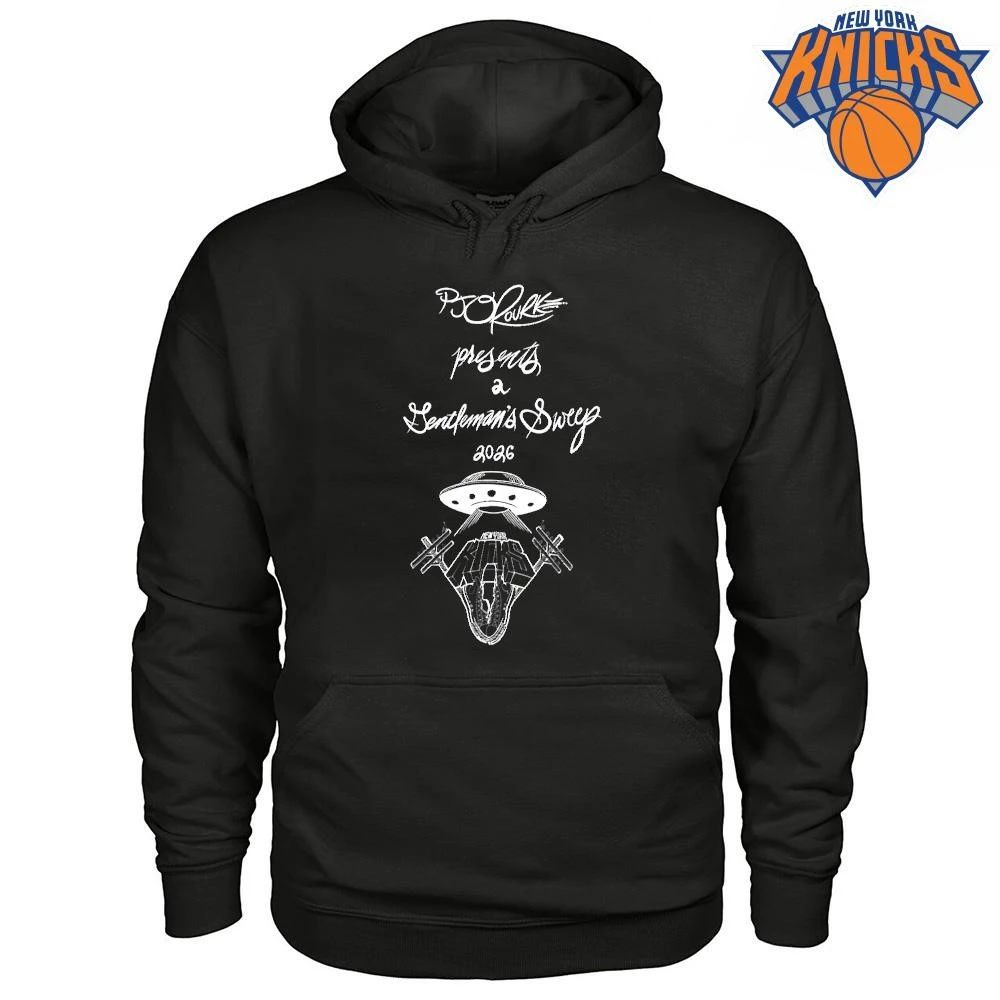 PJ ORourke Presents A Gentleman Sweep New York Knicks Champions NBA 2026 Shirt