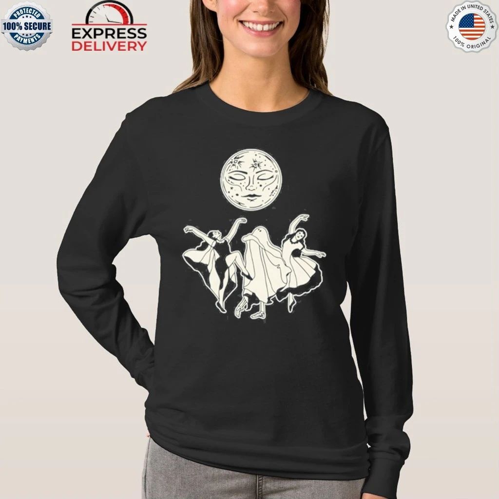 Two Girls One Ghost Dancing Moon Shirt