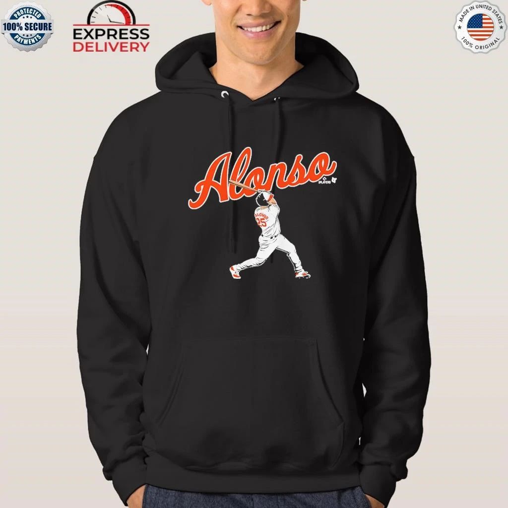 Pete Alonso Baltimore Slugger Swing Shirt