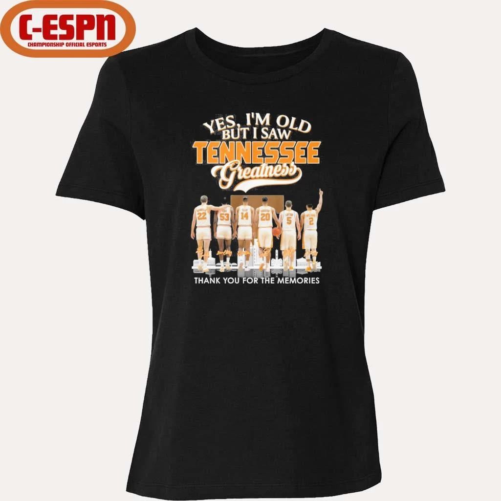 Yes, I’m Old But I Saw Tennessee Men’s Basketball Greatness T-Shirt