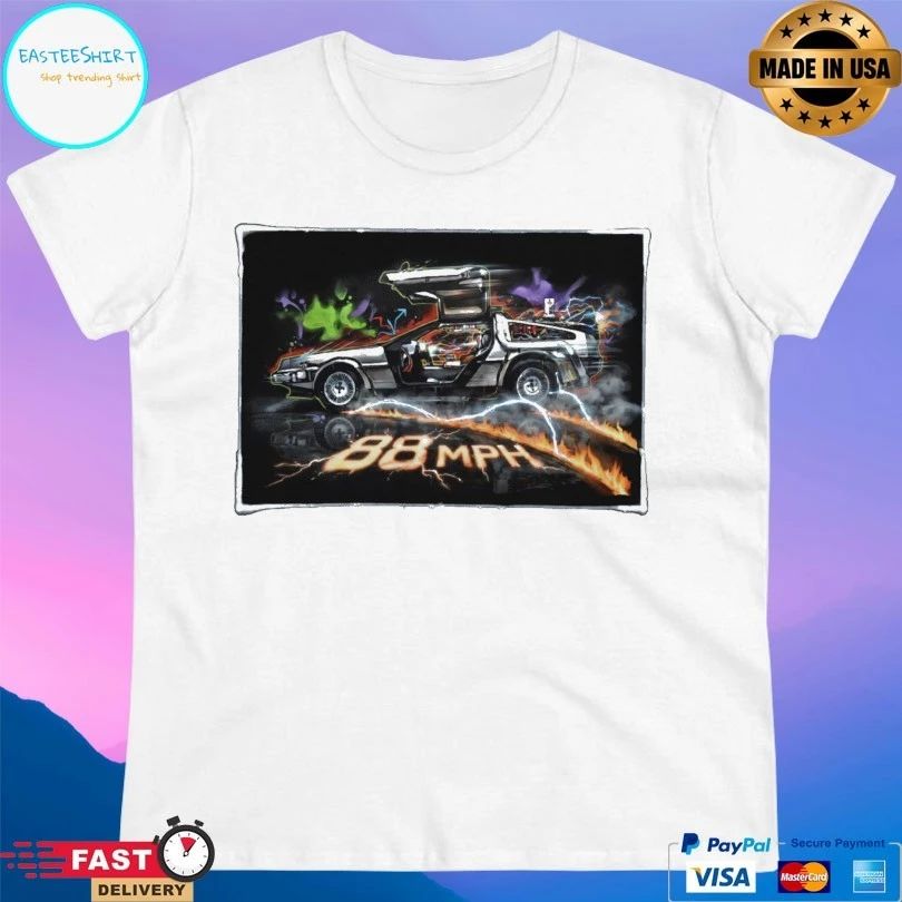Back To The Future DeLorean Dmc-12 88 Mph T-shirt