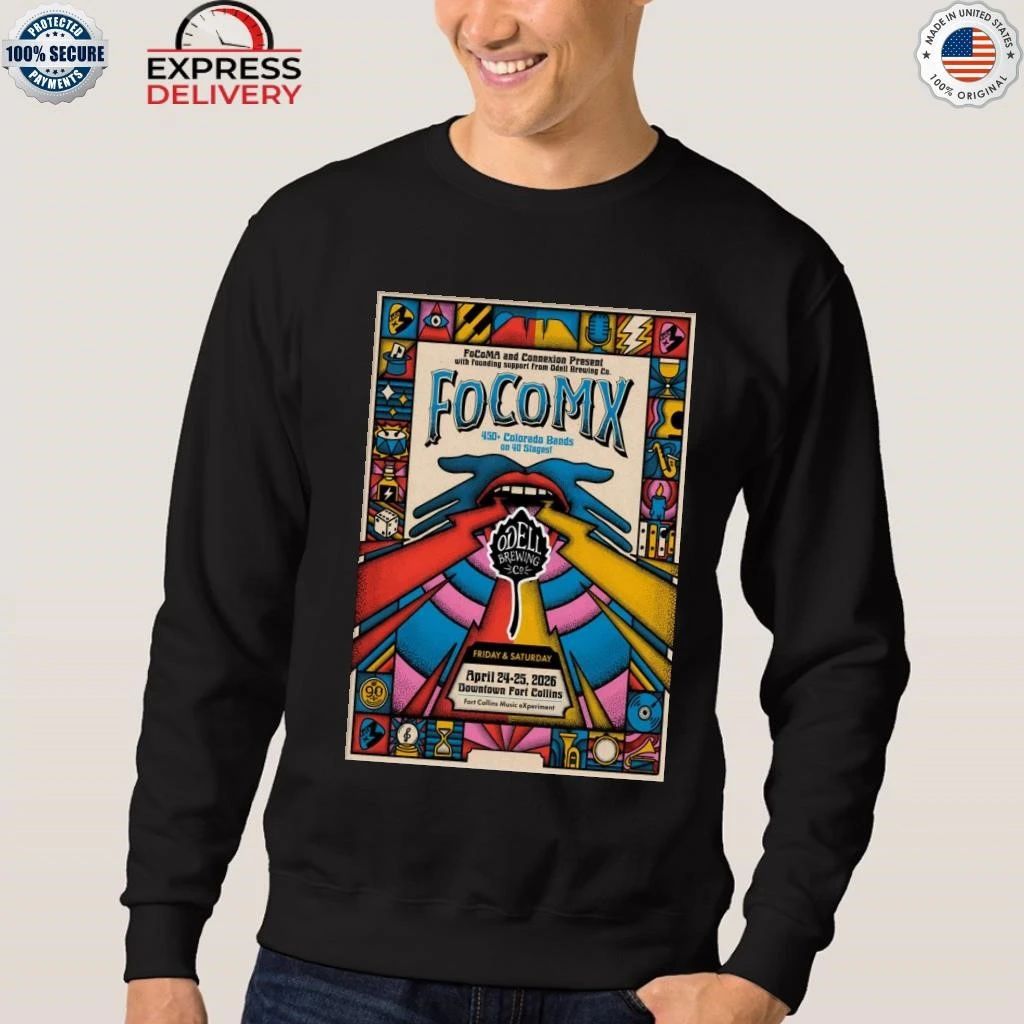 FoCoMX Apr 24-25 2026 Fort Collins CO Shirt