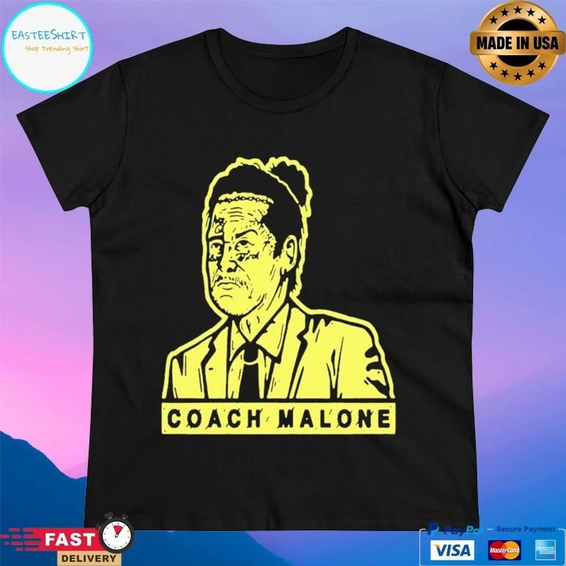 Coach Malone Funny Michael Malone North Carolina Tar Heels T-shirt
