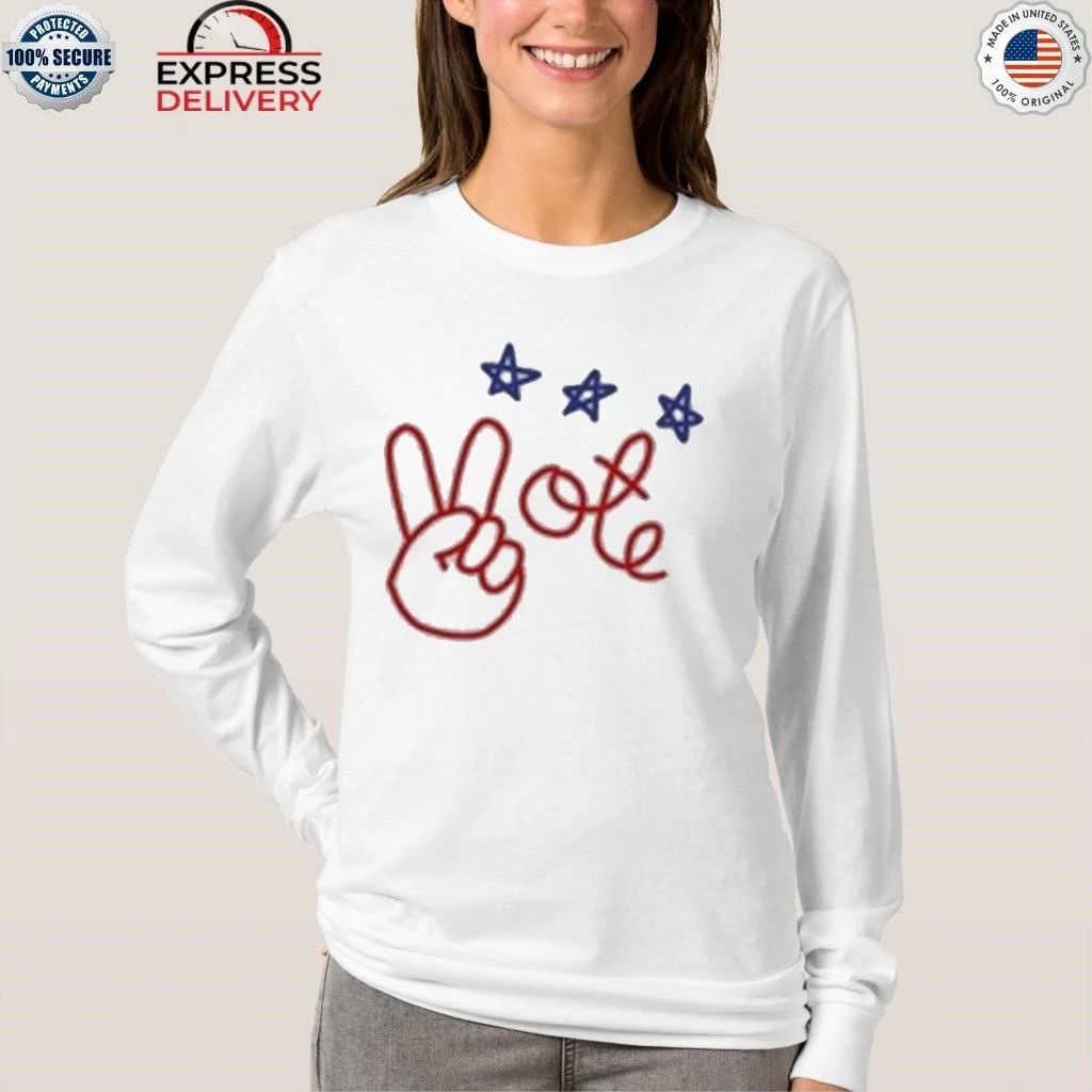 Nicolle Wallace Peace Vote Shirt